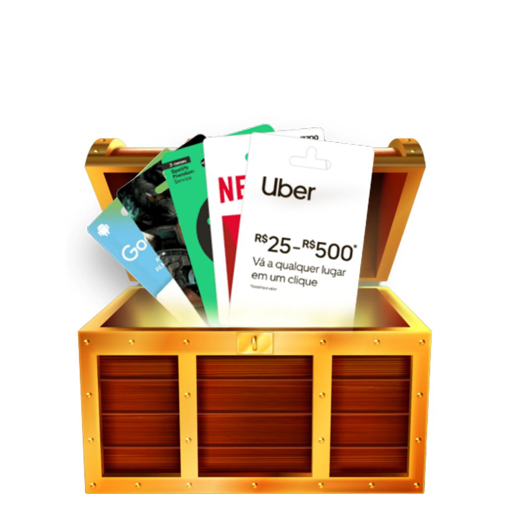 GIFT PREMIADA - PRÊMIOS DE ATÉ R$100